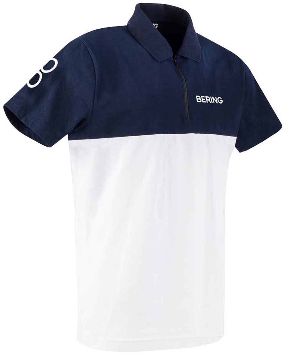 Bering 2023 Korte Mouw Poloshirt Blauw M Man