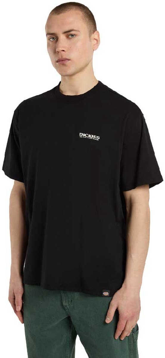Dickies Burns T-shirt Met Korte Mouwen M Man Zwart