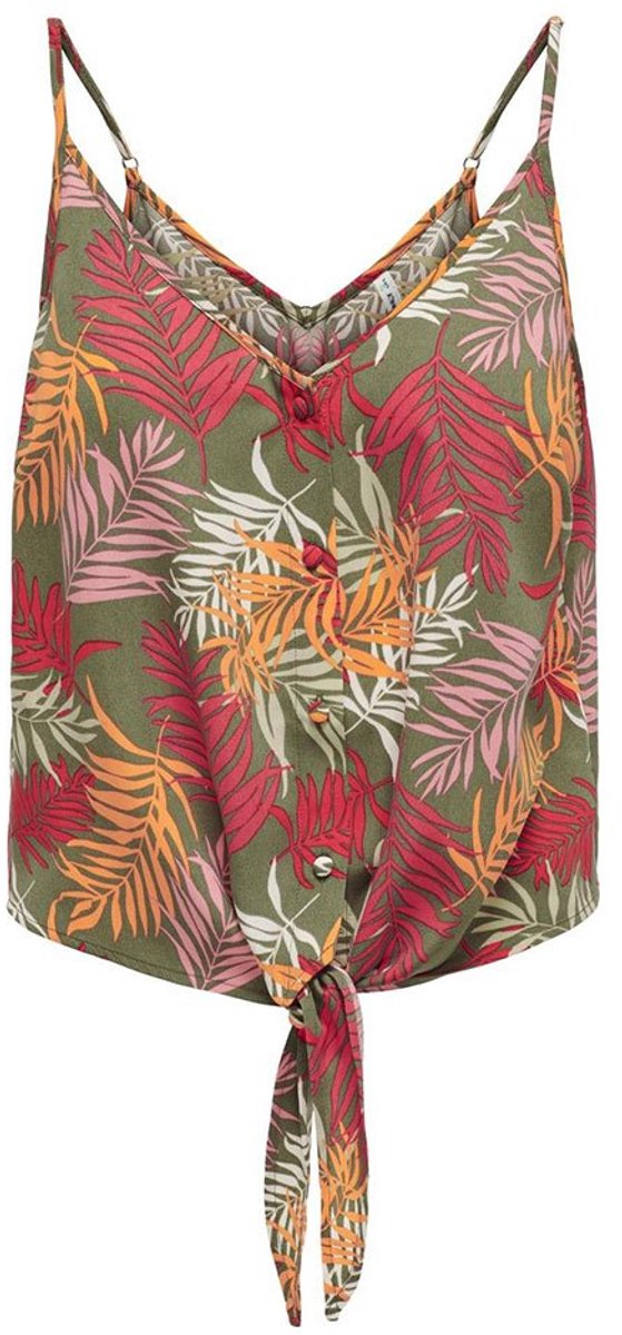 Only Laure Fr Mouwloos T-shirt Veelkleurig L Vrouw