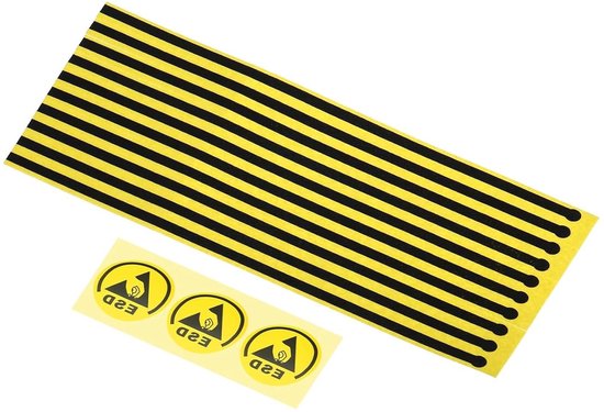 Norton Stijgbeugelriemen Line Zwart