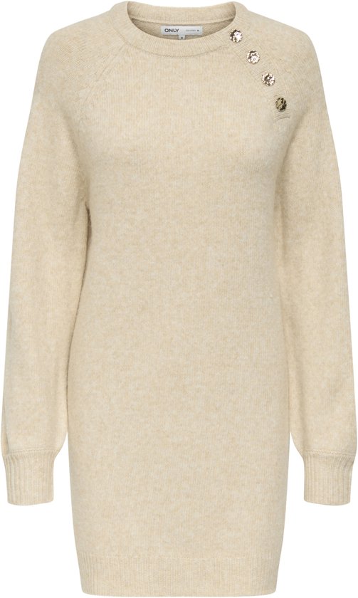 ONLY - ONLEMMA LIFE LS BUTTON ONEC DRESS CC KNT - Femme - Mini-robes
