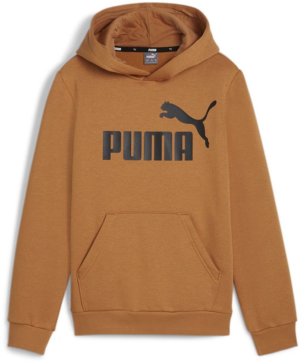 Puma Ess Big Logo Hoodie 5-6 Years Jongen Caramel Latte