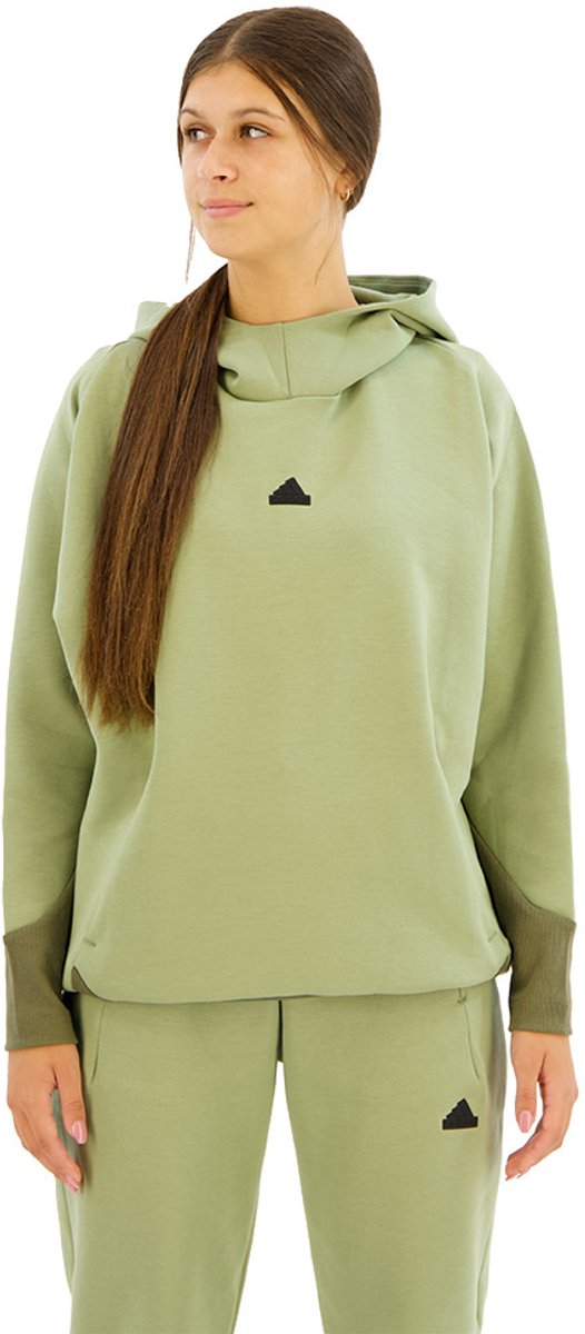 Adidas Z.n.e. Overhead Hoodie S Regular Vrouw Groen