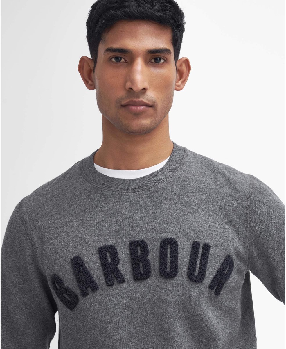 Barbour Sweatshirt met grijs Prep-logo