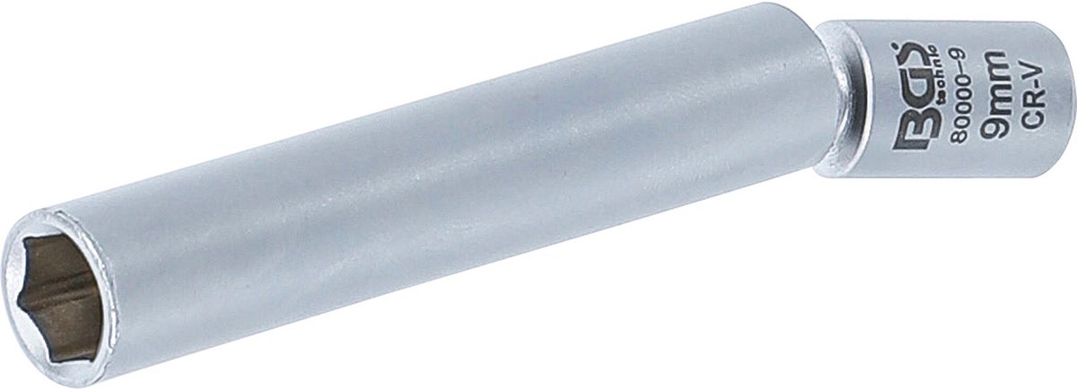 BGS Gloeibougie- en bougiedopsleutel vierkantaandrijving 6,3 mm (...