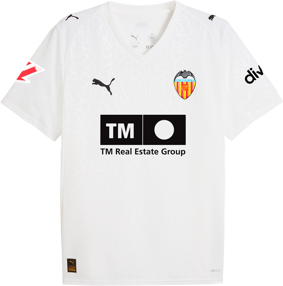 Puma Valencia Cf 25/26 Replica Thuis T-shirt Met Korte Mouwen S Man Wit