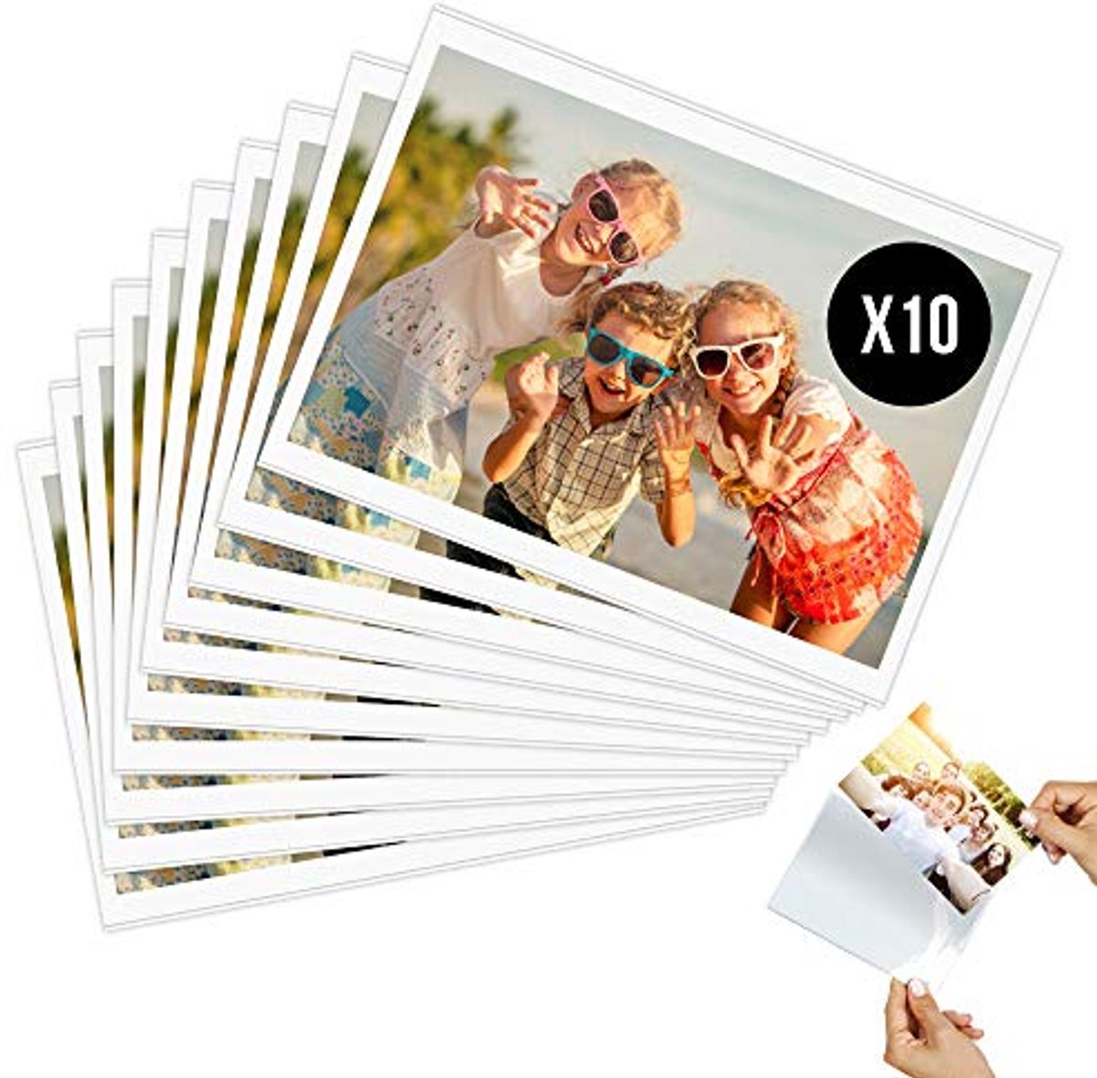 Magnetische fotolijst voor koelkast - 10x15 cm - 10 stuks - Fotohoezen voor herinneringen