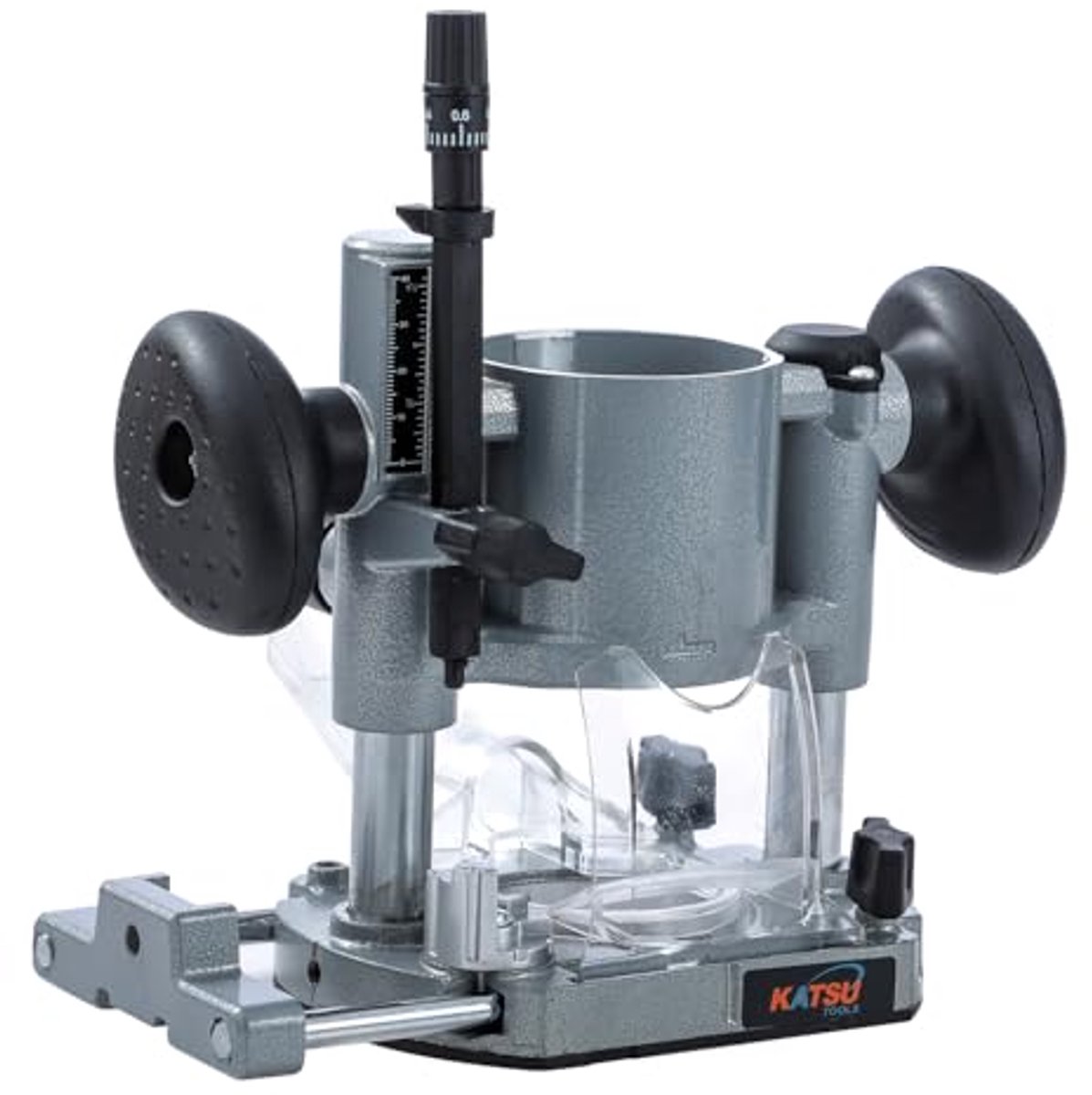 Verstelbare Aluminium Trimmer Invalbasis voor Handtrimmerrouters met Stofmondstuk