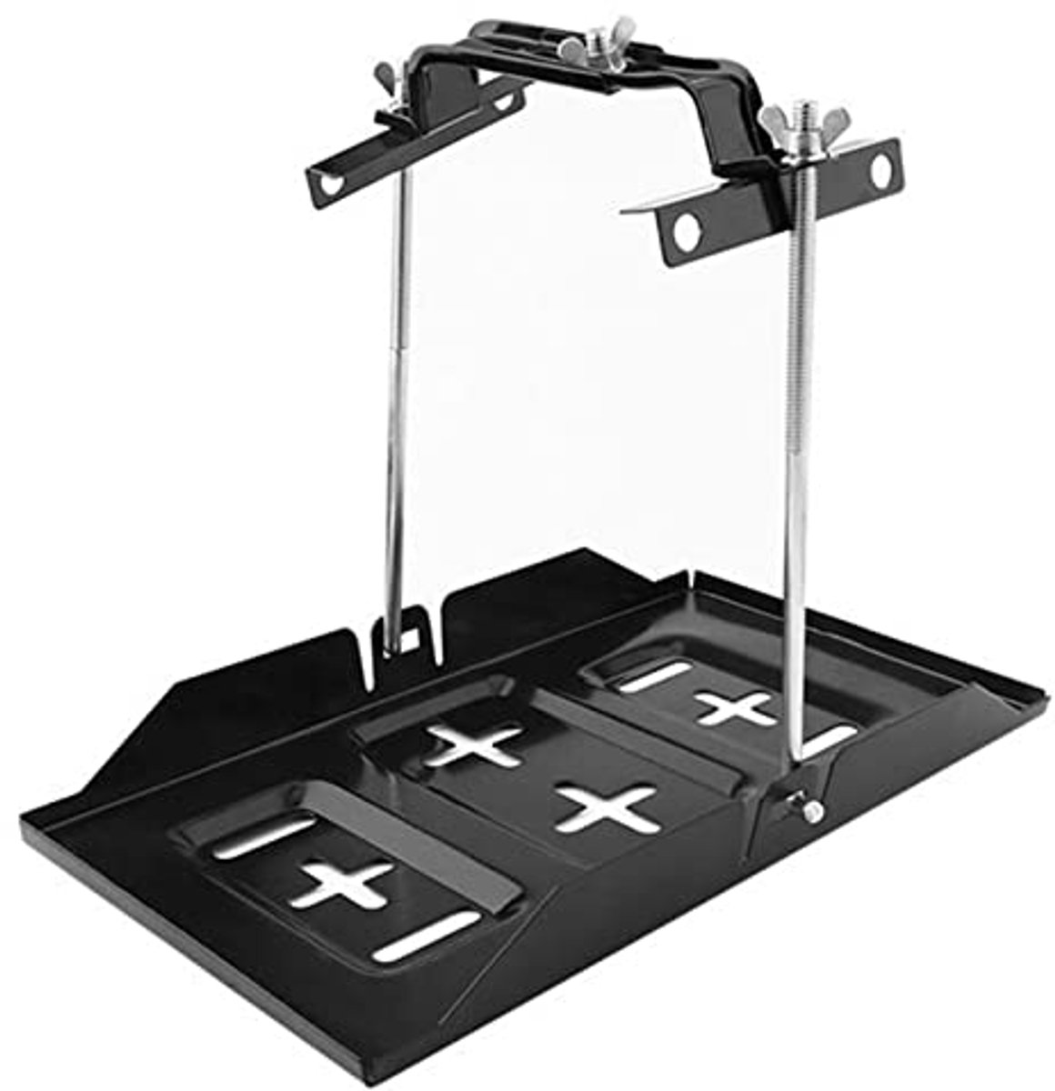 Verstelbare Metalen Batterijhouder voor Auto en Boot, Universeel, 135-190 mm