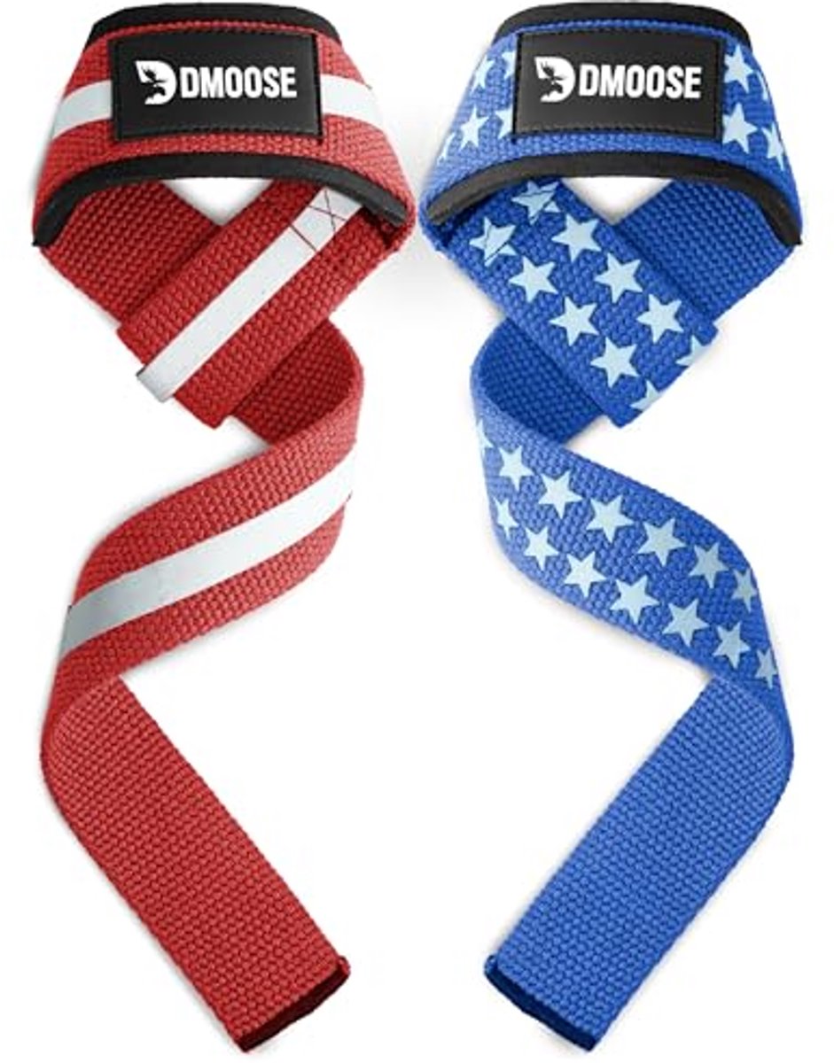 Hefbanden voor Gewichtheffen met Antislip Grip en Dikke Neopreen Padding - Ideaal voor Powerlifting en Gym Training