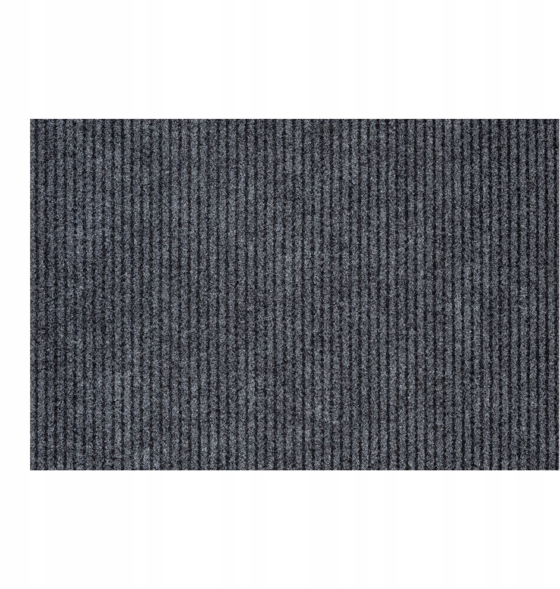 Dywany Łuszczów Merkloos Antislip Deurmat Grijs Rubber Strepen 80x300 cm