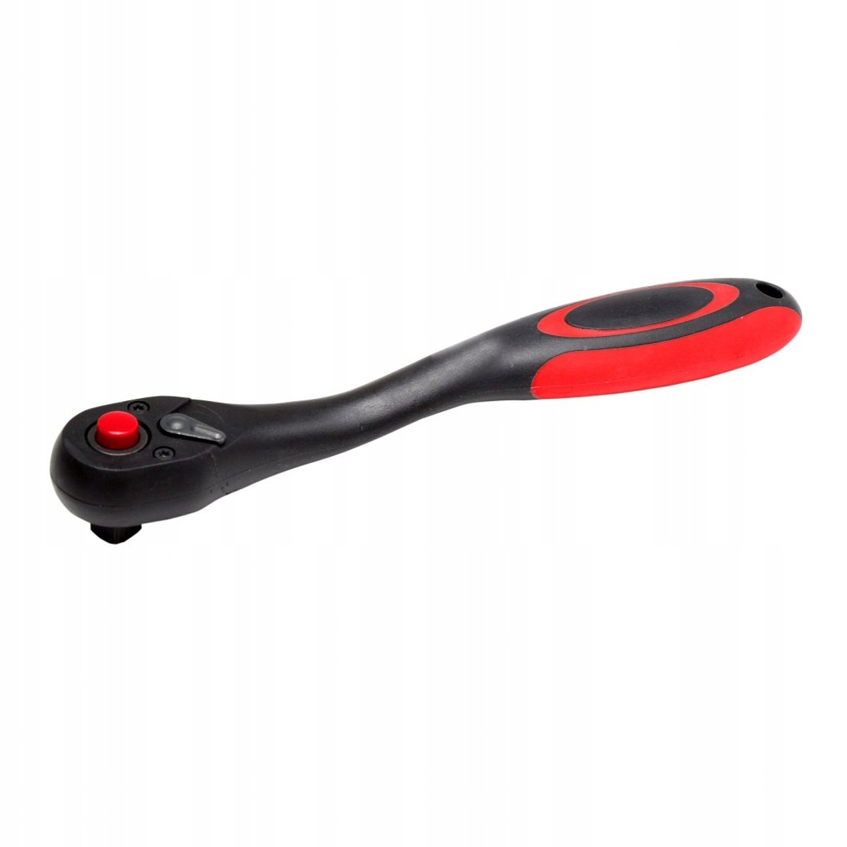 Ratelsleutel 3/8" 202mm met schakelaar, twee materiaal handvat