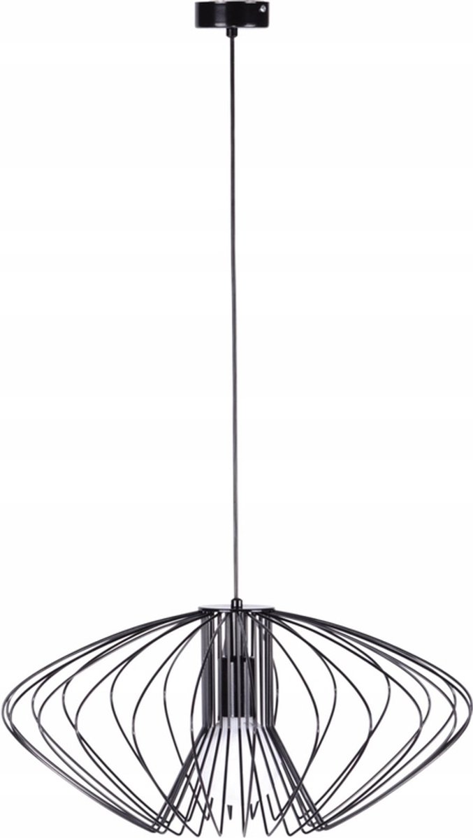 Moderne Zwarte Plafondlamp - Stijlvolle Hanglamp voor Woonkamer