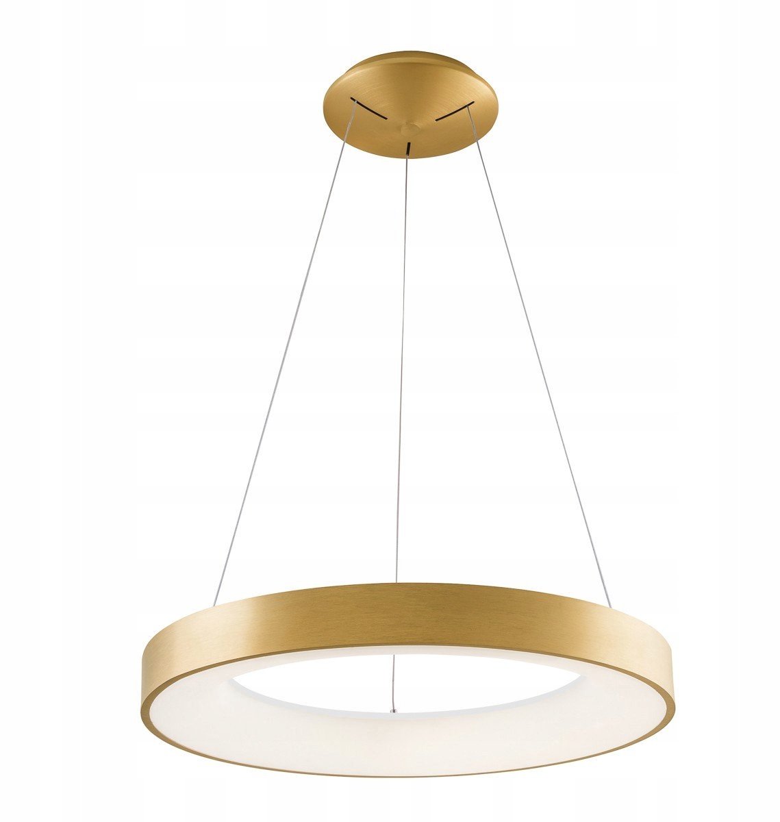 Giulia Moderne Ronde LED Hanglamp Goud/Geel 60cm