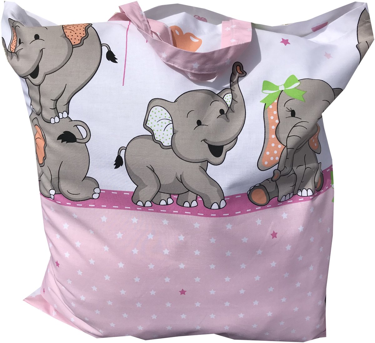 Opbergtas beddengoed kinderkamer/peuterspeelkamer 50x60 cm