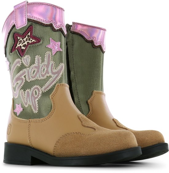 Shoesme Giddy Up Laarzen cognac Leer – Maat 33