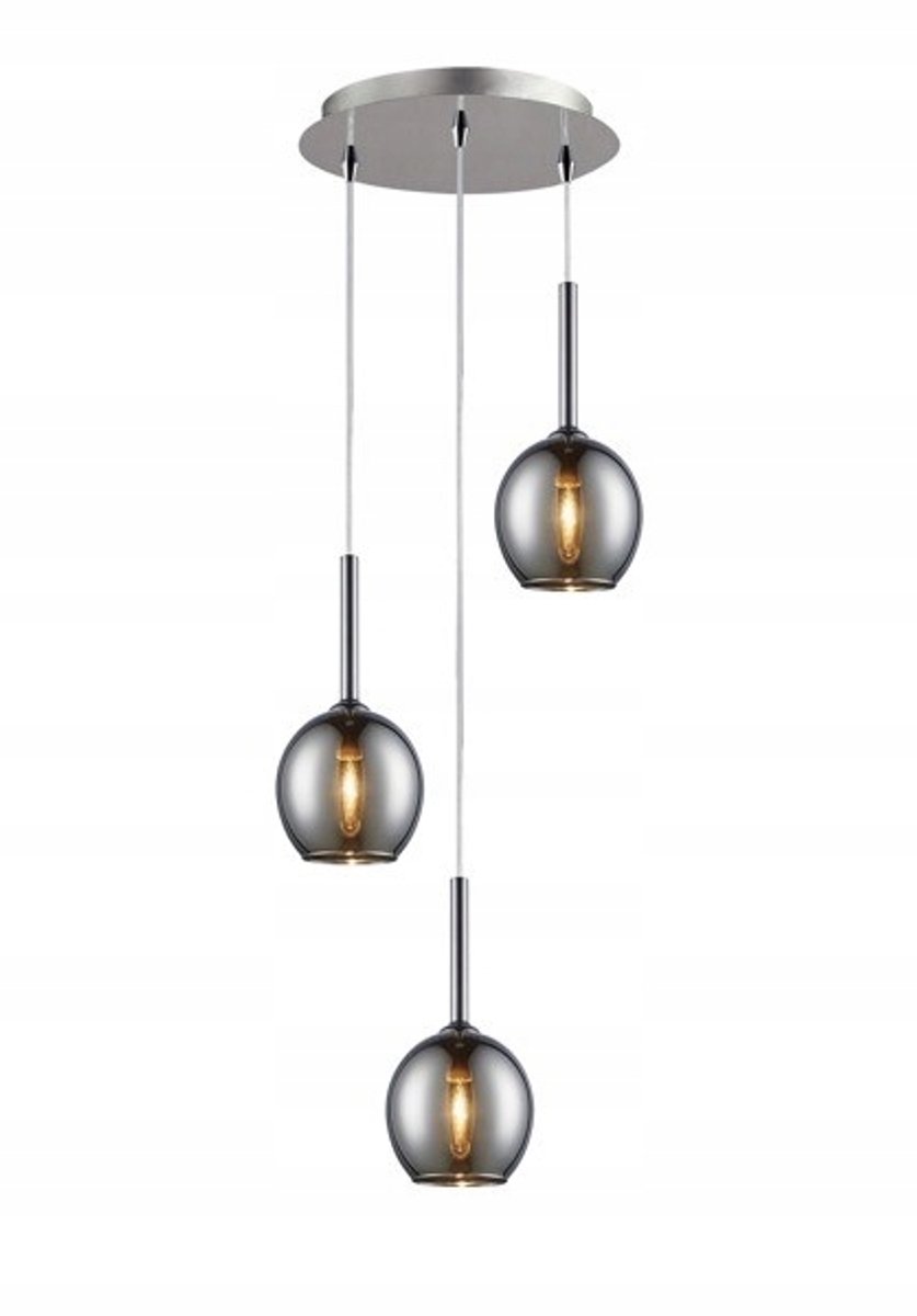 Zuma Line Monic MD1629-3B Hanglamp - Chroom - 3 lichtpunten