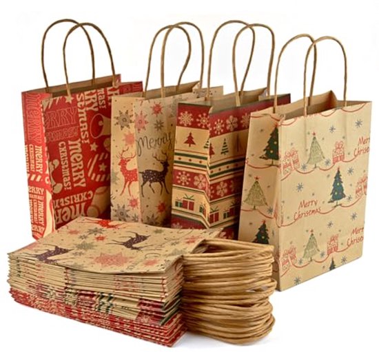 1x Sinterklaas Cadeauzak Zwart Groetjes Van Sint En Piet Met Koord Voor Als Cadeauverpakking
