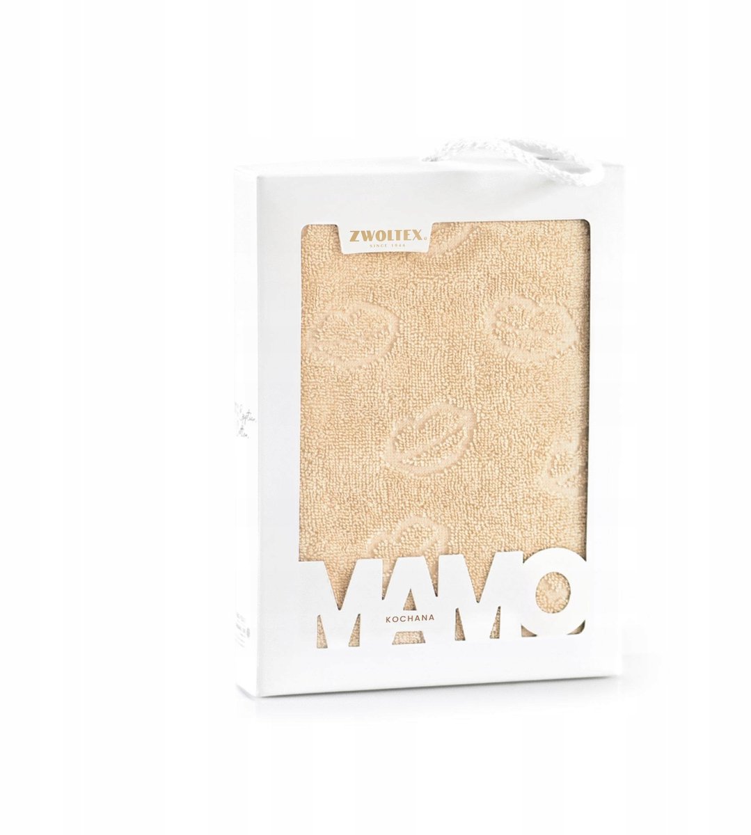 Beige Terry Handdoek 50x90 cm - Luxe Katoen, Perfect Cadeau
