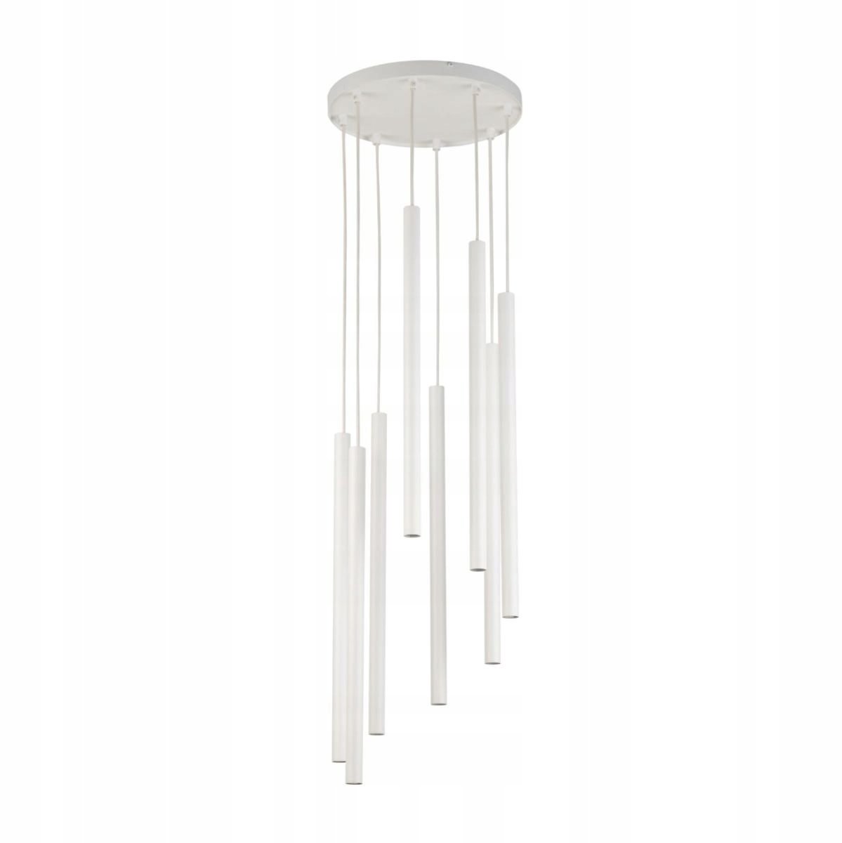 Moderne Witte Hanglamp SOPEL 8 - 8 lichtpunten
