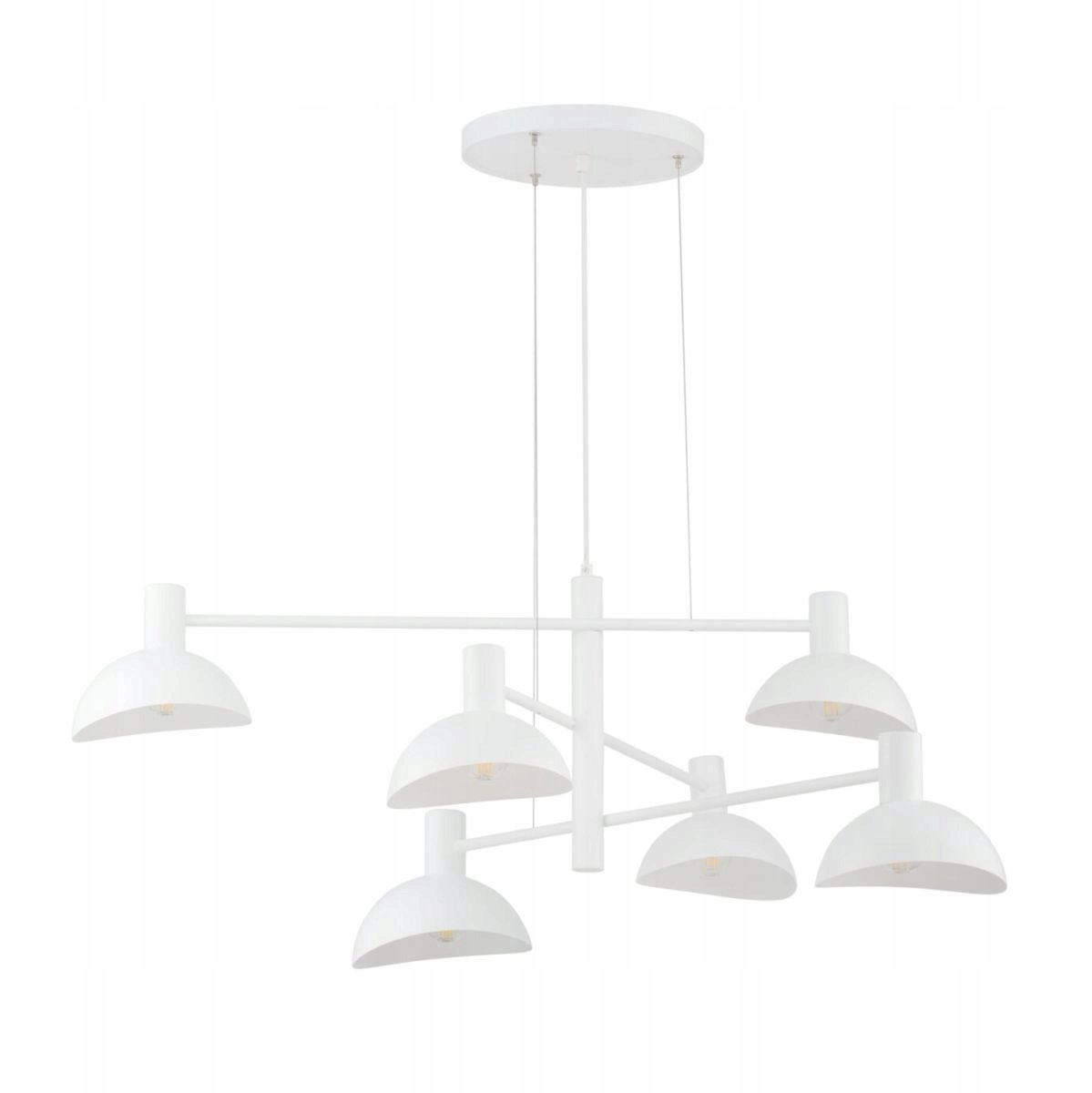 Sigma ARTIS 6 Witte Hanglamp - 6xE14, 40W Max, 90cm Breed