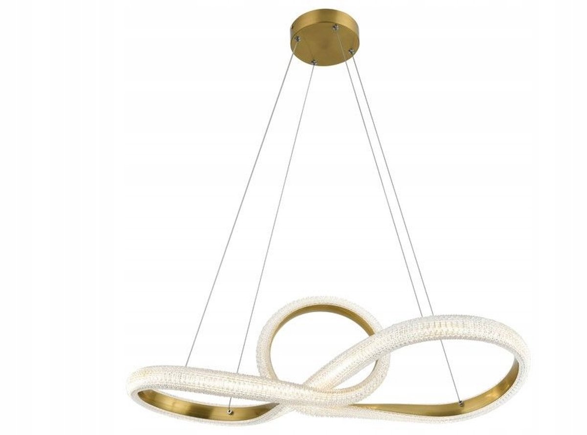 Luxe Gouden LED Hanglamp Verankering - 76cm Breed
