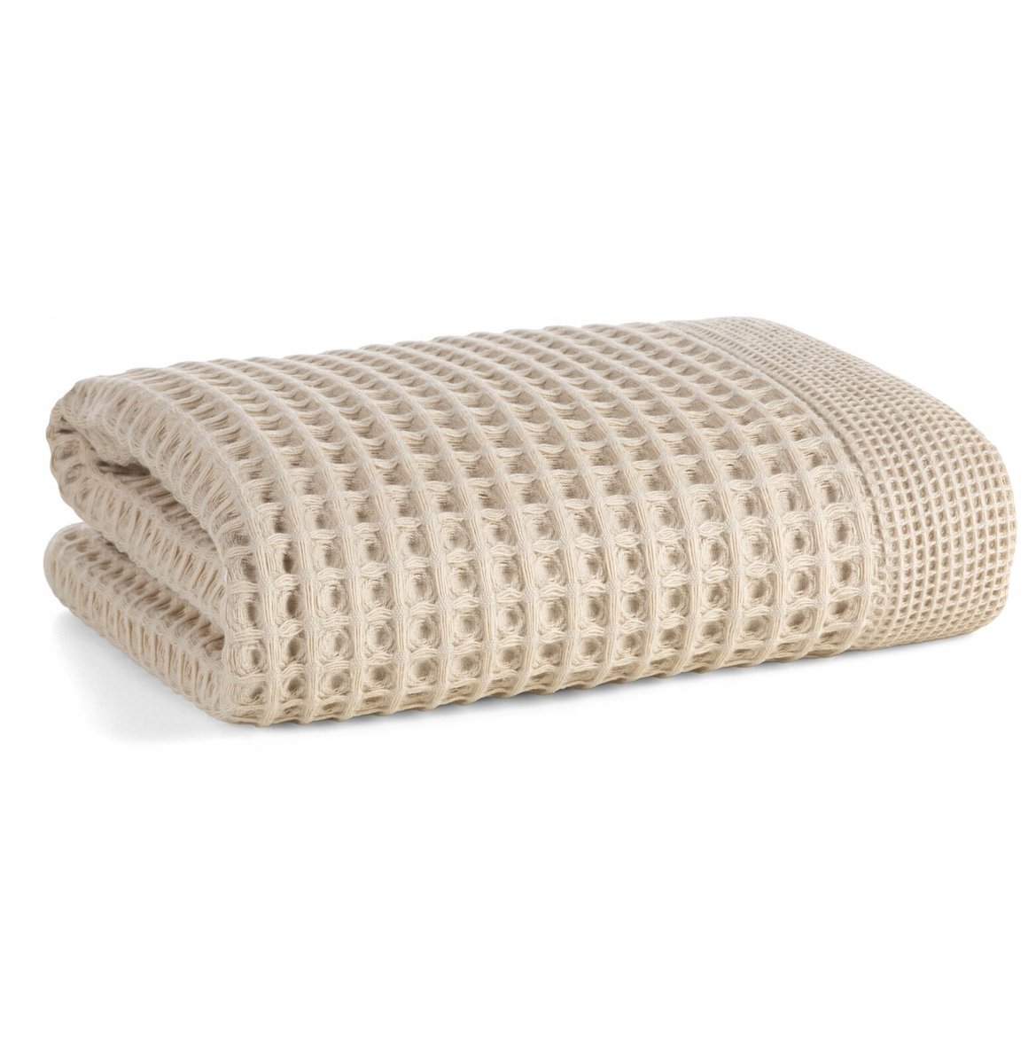 Melo Badlaken 70x140 cm Beige - Wafelstructuur