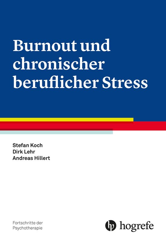 Fortschritte der Psychotherapie 60 - Burnout und chronischer ... - cover