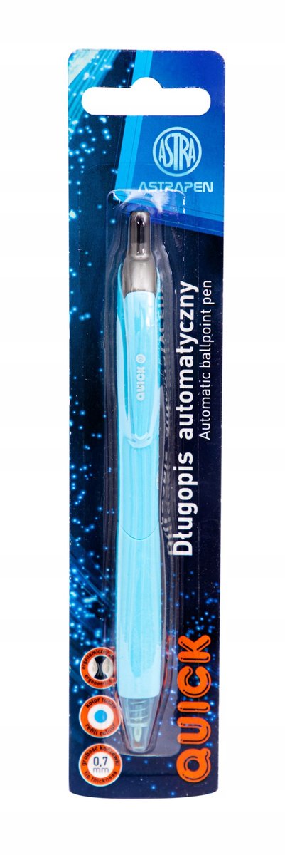 Astrapen Snelle Automatische Pen - Blauw