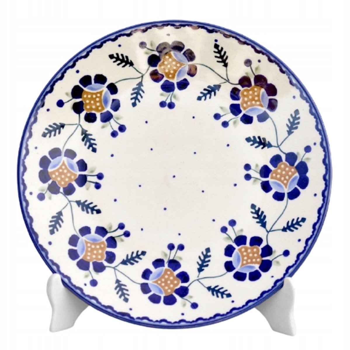 Bolesławiec Dessertbord 18 cm Keramiek - Decoratie RU