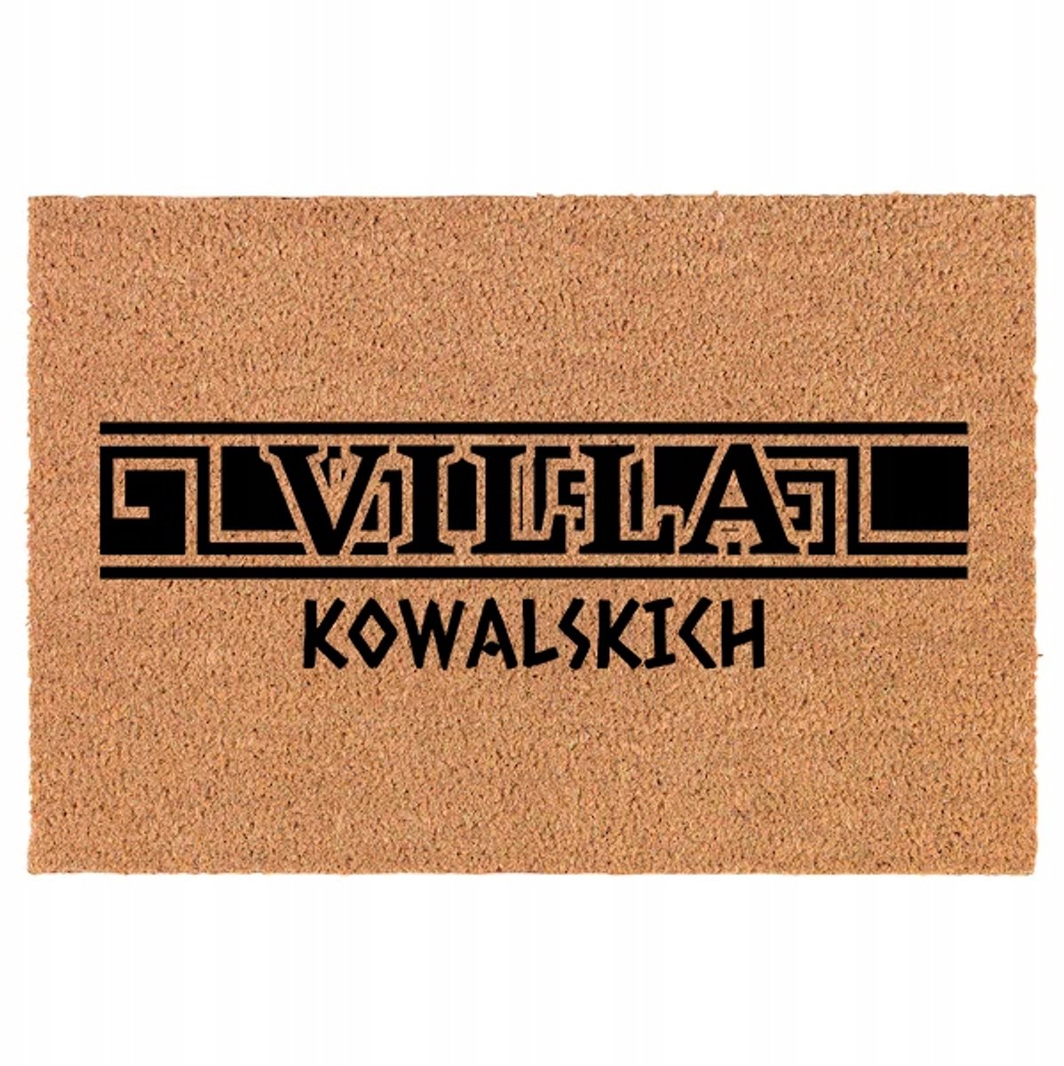 Kokosmat Deurmat met Humor - 40x60 cm - Antislip & Duurzaam