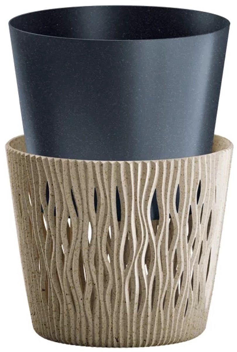 Sandy Ronde ECO Houtpot Naturo - Ø 26,2 cm