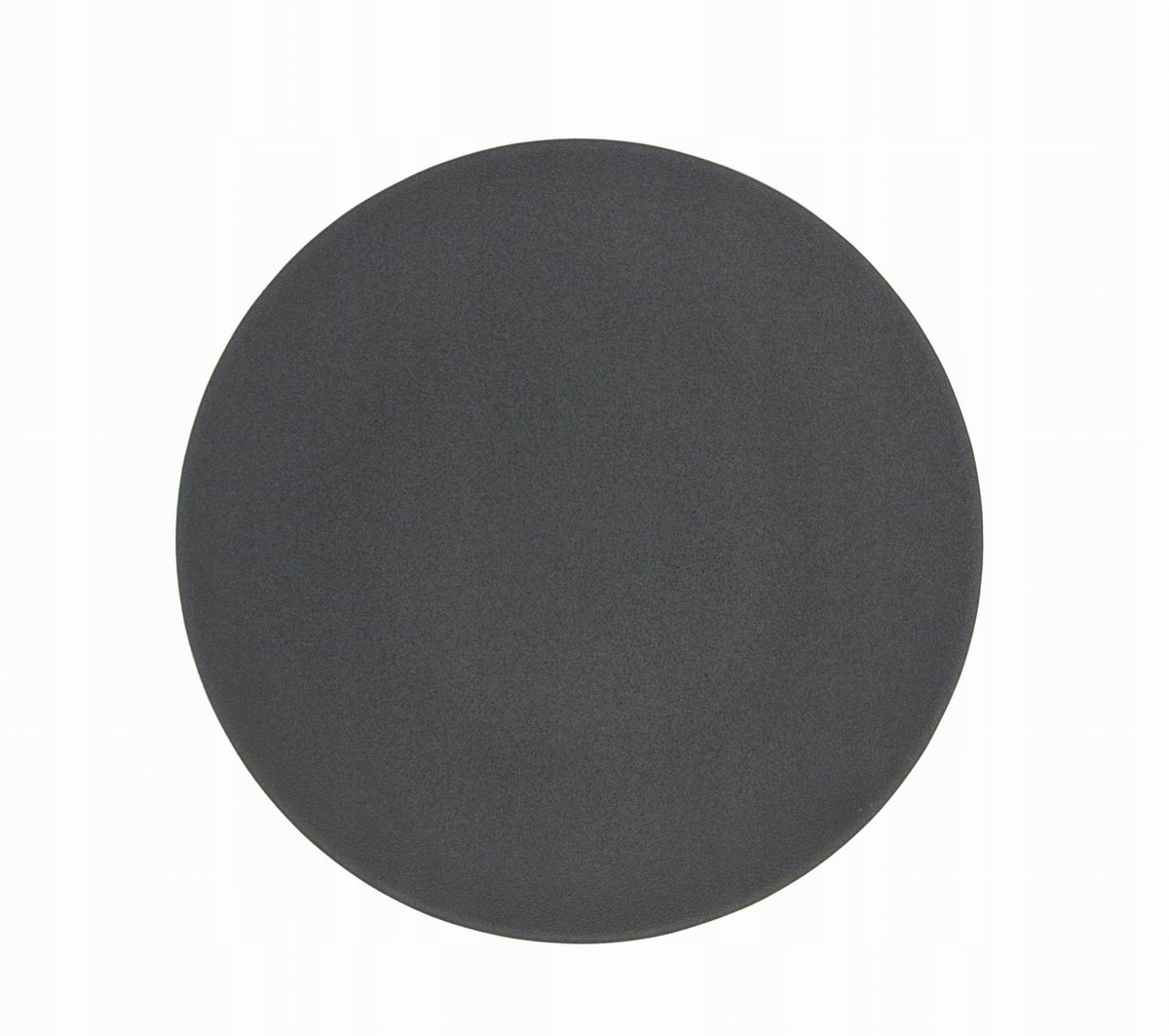 Alumina Terra Zwart Dessertbord 22 cm - Stijlvol en Duurzaam
