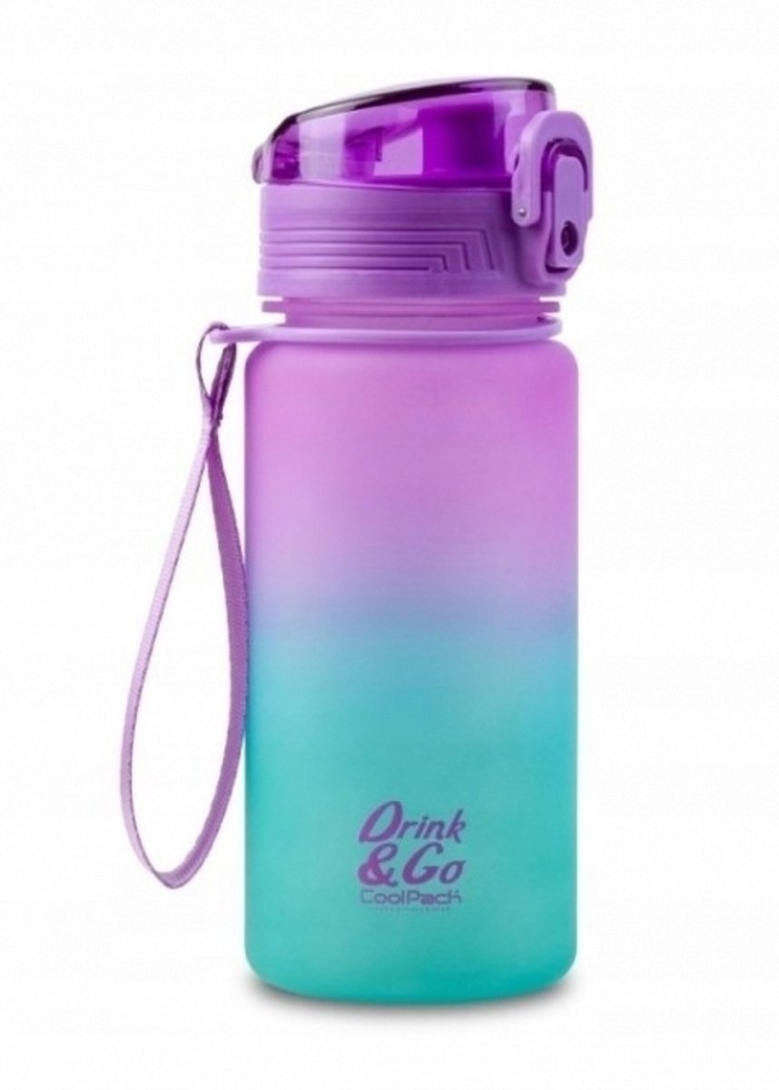 CoolPack Fles Brisk Mini 400 ml - Blauw Paars