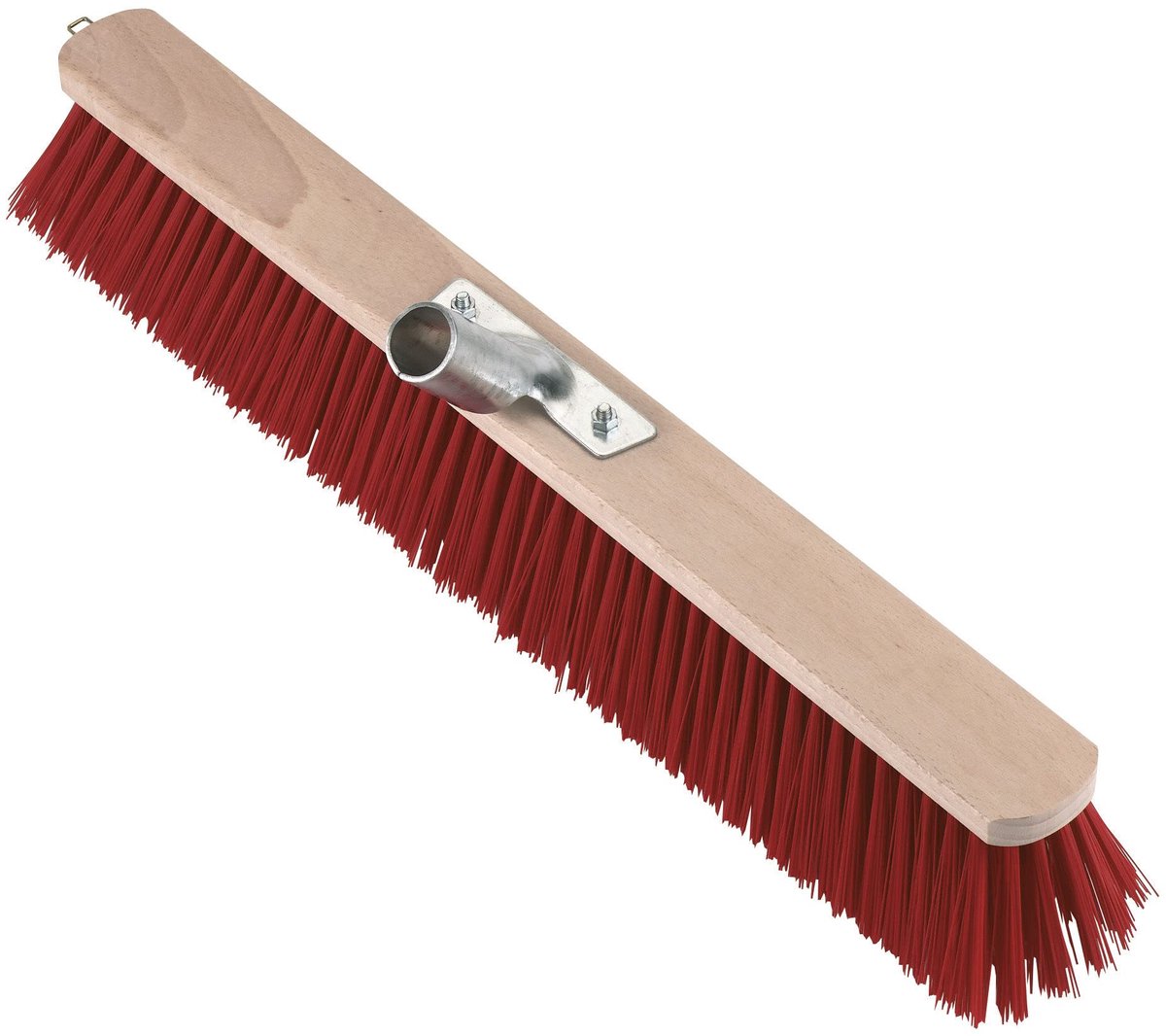 Unyqoos® Robuuste bezem met elastische borstelharen voor binnen en buiten gebruik