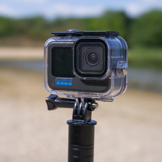 Boîtier étanche MOJOGEAR pour GoPro 13 - Étanche jusqu'à 50 mètres - Spécialement conçu pour la GoPro Hero 13 - Geen perte de qualité - Transparent