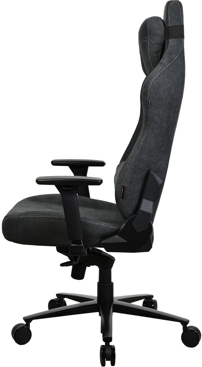 Arozzi Vernazza XL Gamestoel Softfabric Donkergrijs - afbeelding 3