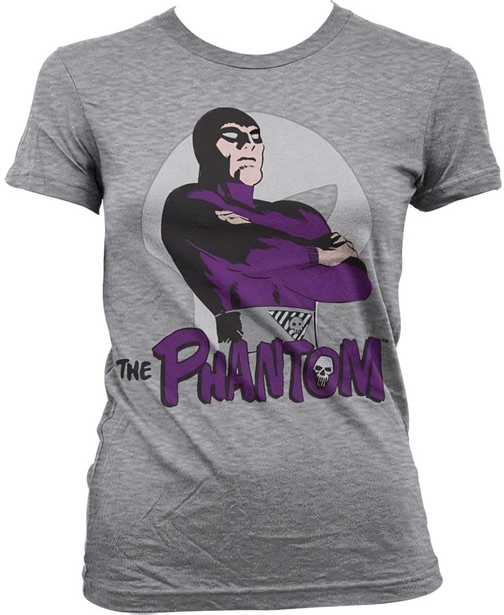 The Phantom Dames Tshirt -2XL- Pose Grijs