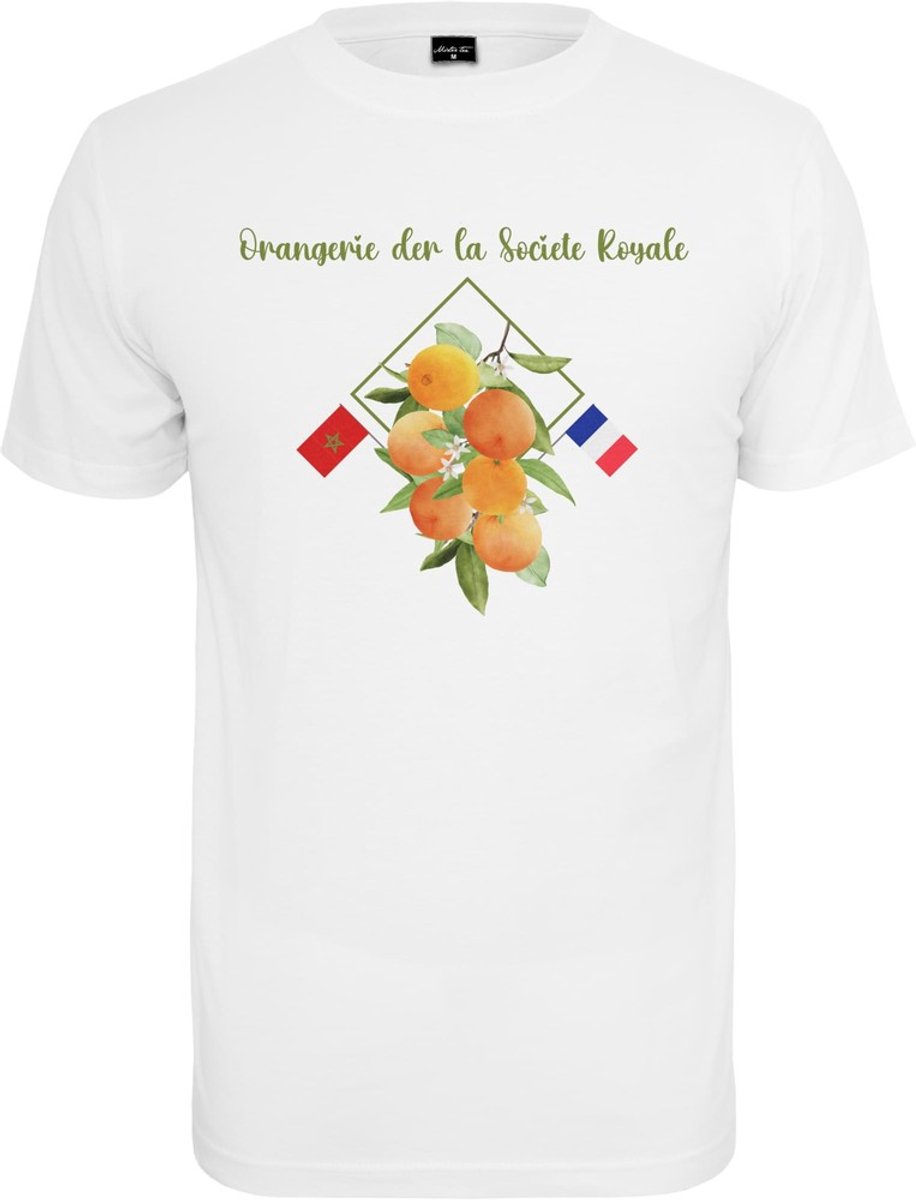 Mister Tee Orangerie Heren T-shirt 5XL Wit