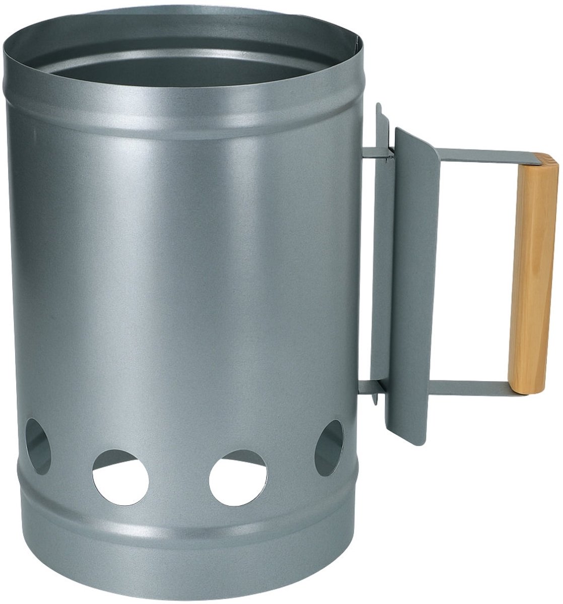 Alpina BBQ houtskoolstarter - metaal, 27 x 16 cm