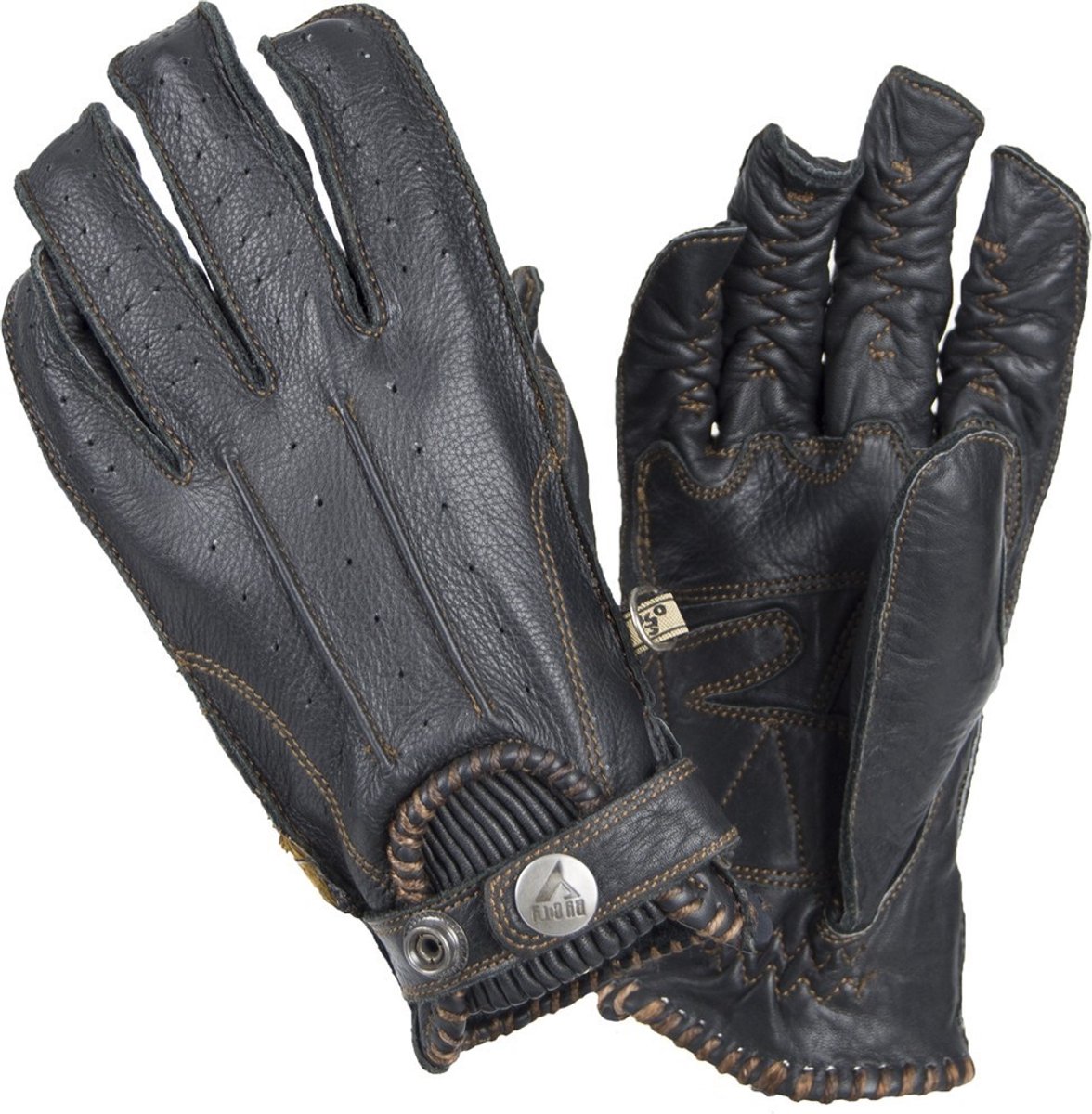 ByCity Second Skin Motorhandschoenen, Man, Zwart