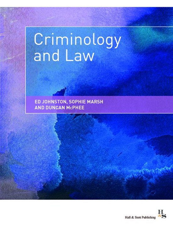 Criminology and Law - cover