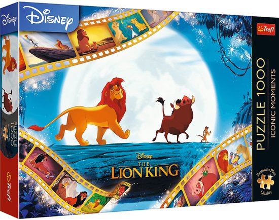 Trefl puzzel Lion King 1000 stukjes - Disney Premium Plus FSC.