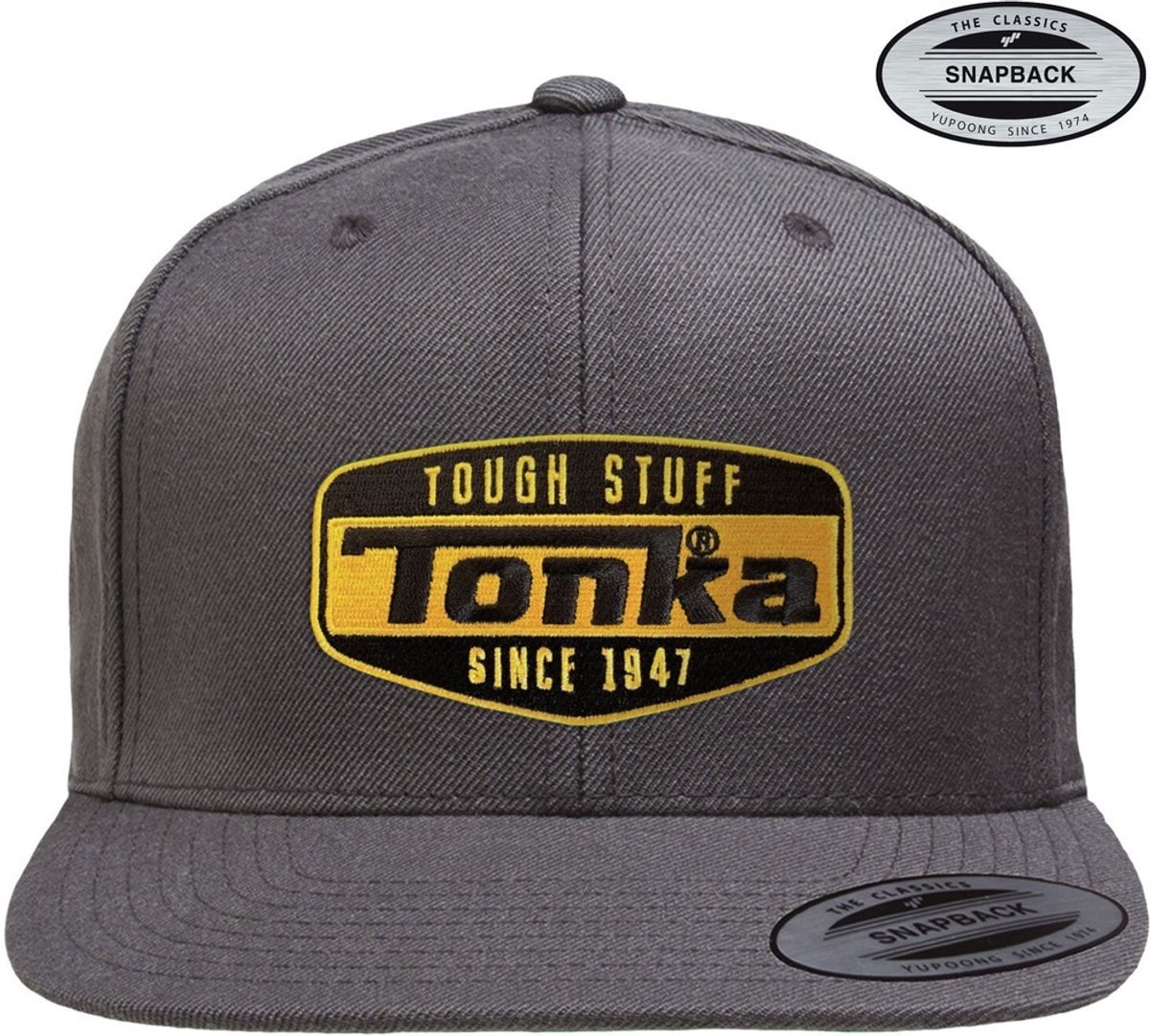 Tonka Tough Stuff Premium Snapback Cap DarkGrey