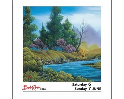 Bob Ross Boxed Kalender 2026