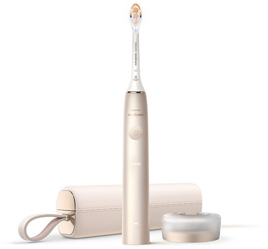 Philips Sonicare DiamondClean Prestige 9900 - Elektrische tandenborstel met SenseIQ - AI- Champagne - HX9992/11