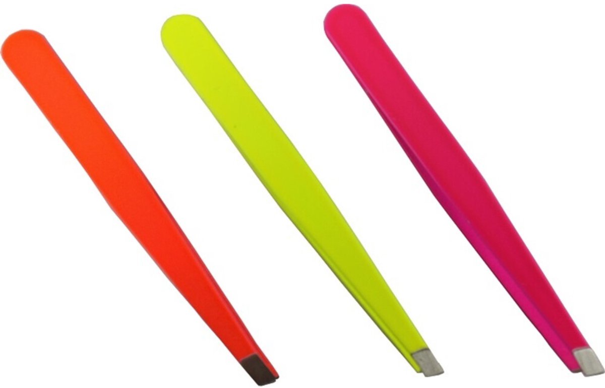 Hair Mode Pincet Fluor - 3 x - Voordeelverpakking