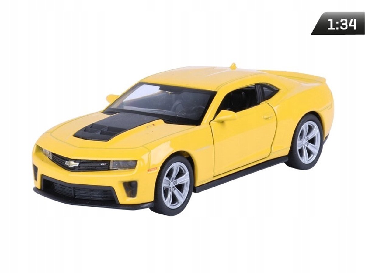 Dromader Chevrolet Camaro ZL1 Modelauto 1:34 Geel