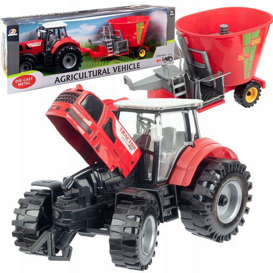 Tractor met Aanhanger 1:32 online kopen? | Speelgoed