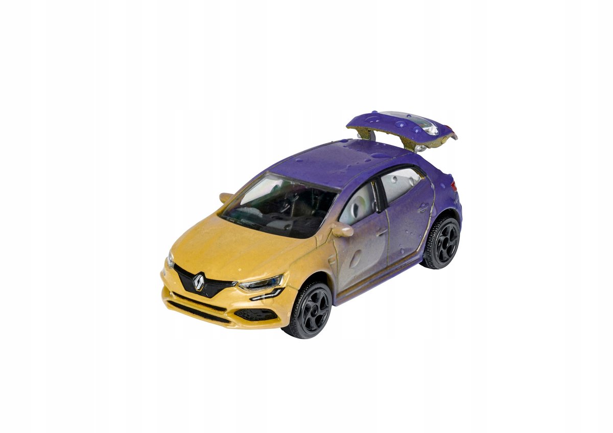 Majorette Renault Mégane R.S. Kleurwisselaars Schaal 1:64 - Veranderende Kleur